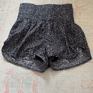Black and Gray Free People Shorts